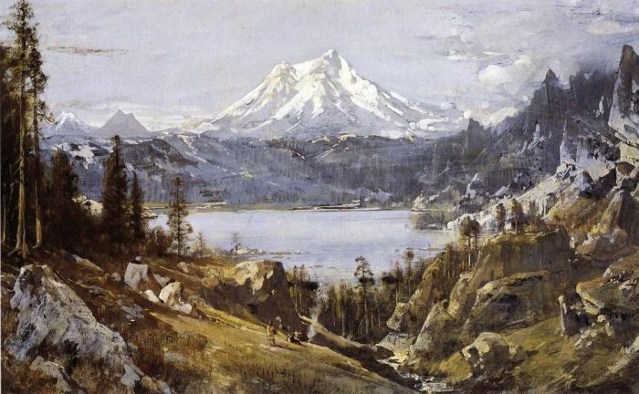 Mount Shasta From Castle Lake, 1888