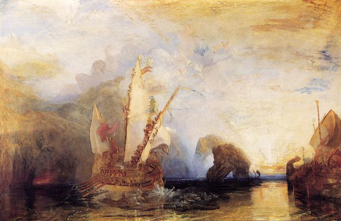 Odysseus Deriding Polyphemus, 1829