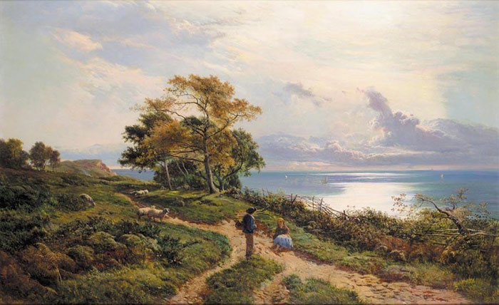 Overlooking The Bay, 1860