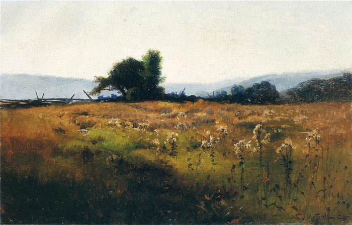 Mountain View From High Field, 1877 - Click Image to Close