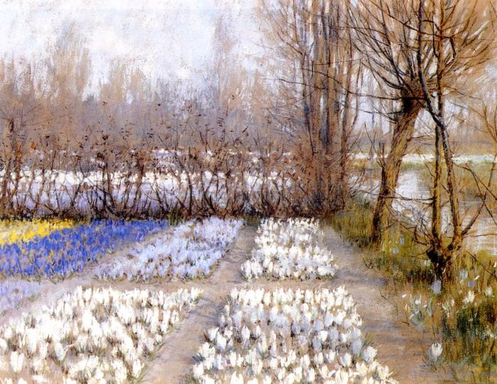 Spring Crosuc Fields , 1889