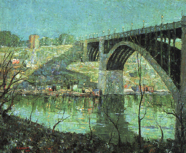 Spring Night At Harlem River, 1913