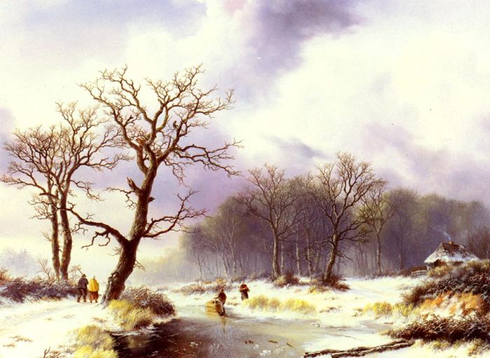 A Winter Landscape , 1844