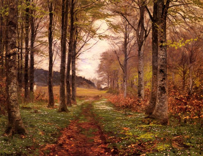 A Woodland Landscape, 1900