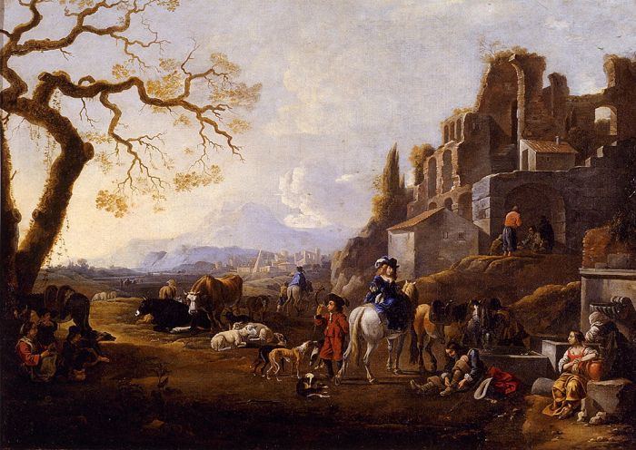 Landscape With Figures, 1667