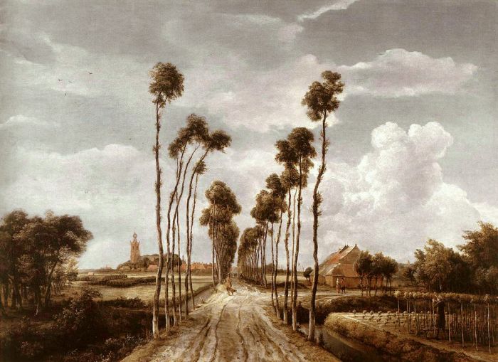 The Alley At Middelharnis, 1689