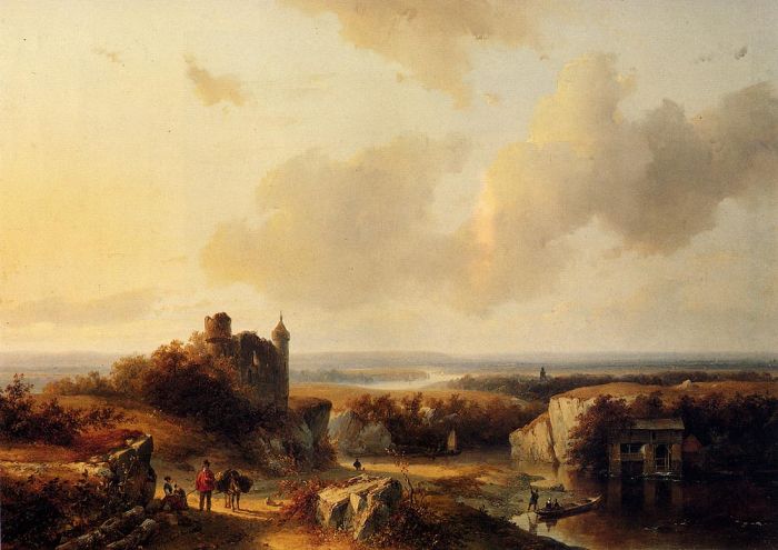 An Extensive River Landscape