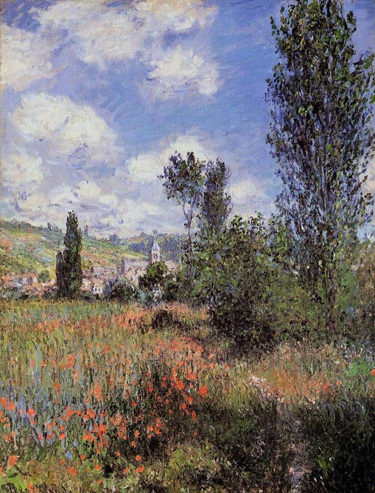 Lane In The Poppy Fields, Ile Saint-Martin , 1880