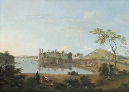 Caernarvon Castle, 1744