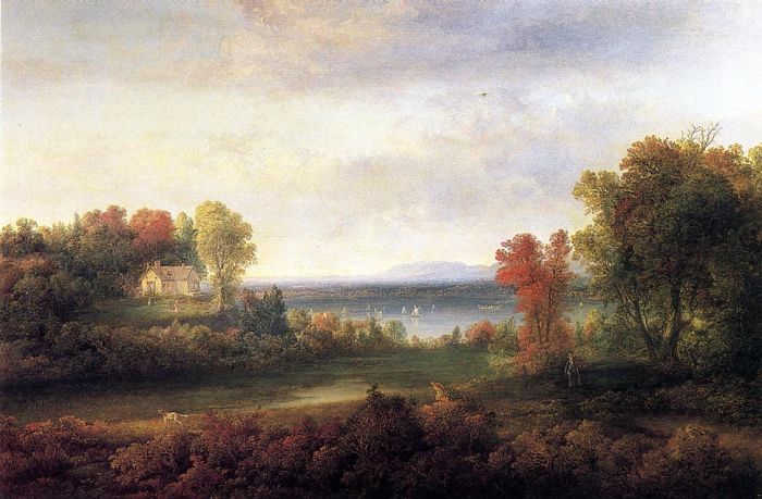 Hudson River Landscape, 1852