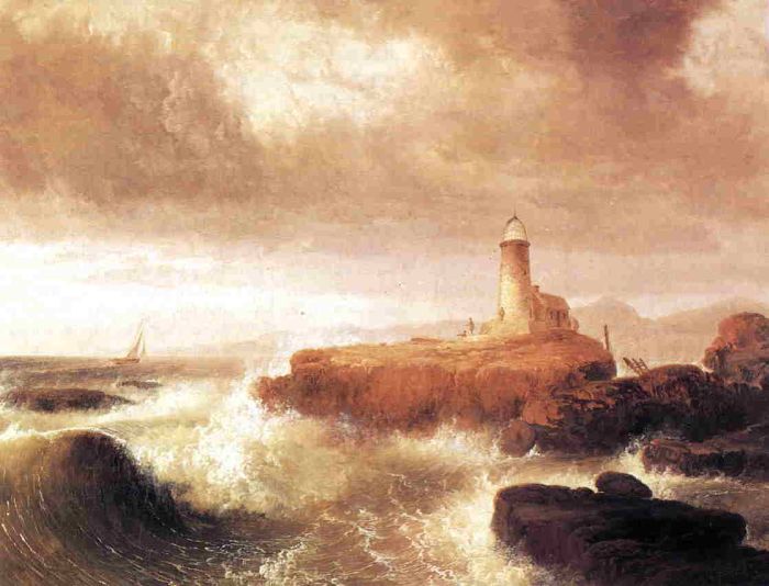 Desert Rock Lighthouse , 1836