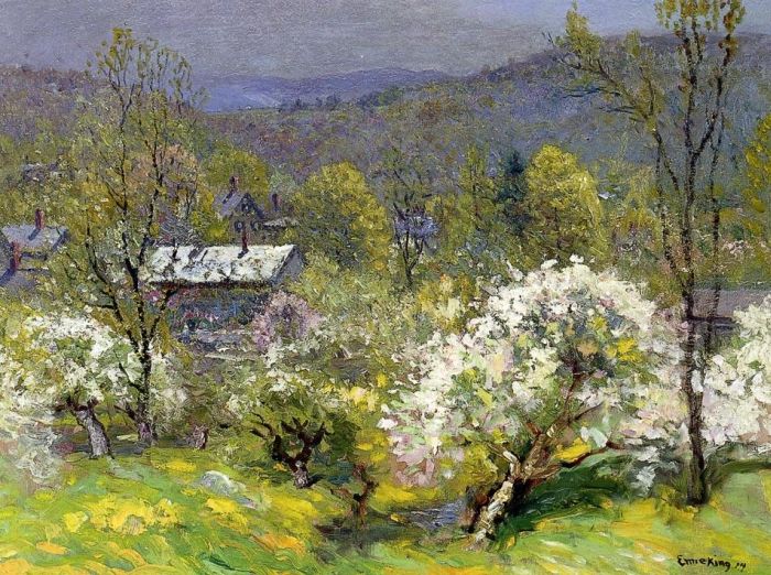 Apple Blossoms , 1914