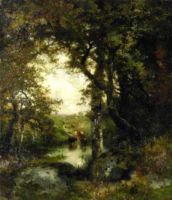 Pool In The Forest, Long Island, 1883