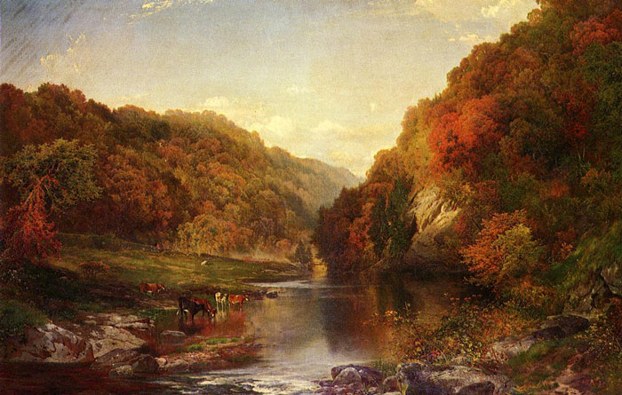 Autumn On The Wissahickon, 1864