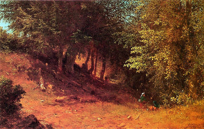 Picnic In A Summer Landscape, 1879