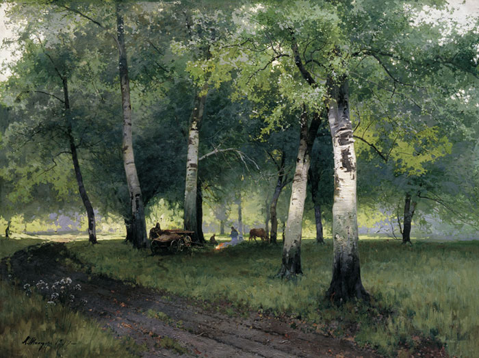 Birch Forest. 1908