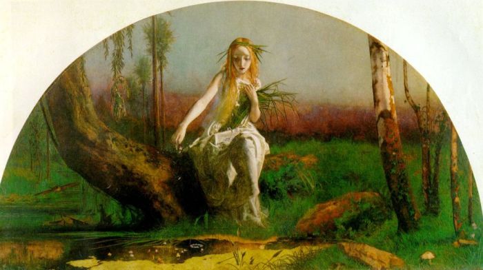 Ophelia, 1851