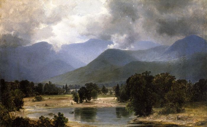 In The Keene Valley, New York , 1871