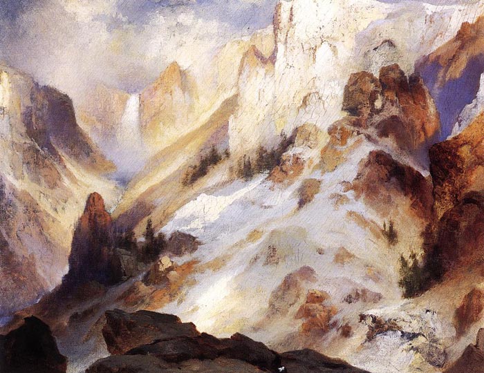 Yellowstone Canyon, 1920