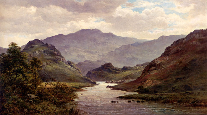 The River Colwyn, North Wales, 1872