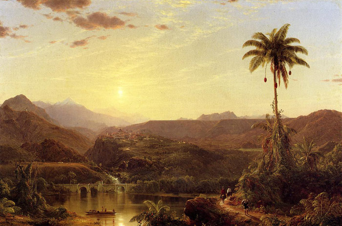 The Cordilleras: Sunrise, 1854