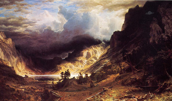 A Storm In The Rocky Mountains, Mr. Rosalie , 1866