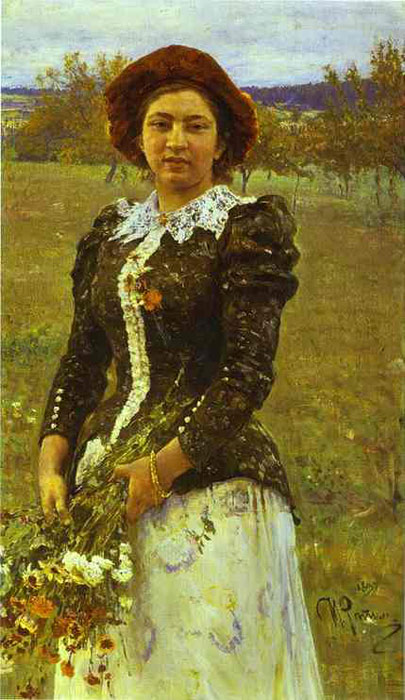 Portrait Of V.I.Repin, 1892