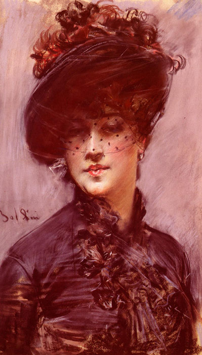 La Femme Au Chapeau Noir [Lady With A Black Hat]