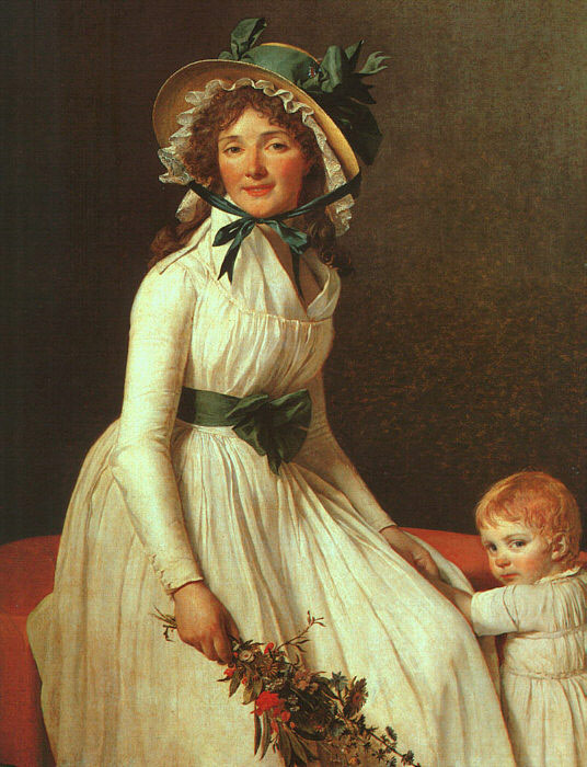 Portrait Of Madame Seriziat, 1795