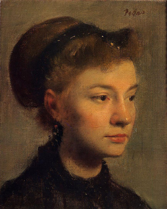 Head Of A Young Woman, 1867