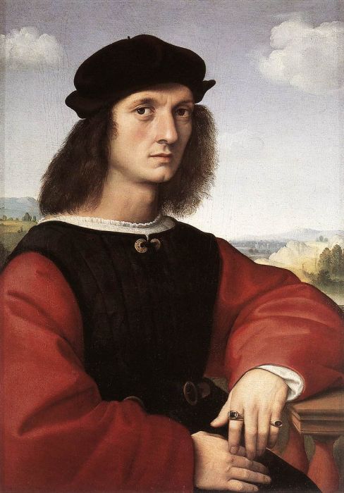 Portrait Of Agnolo Doni, 1506