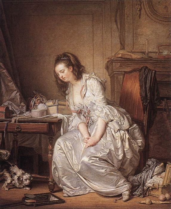 The Broken Mirror, 1763