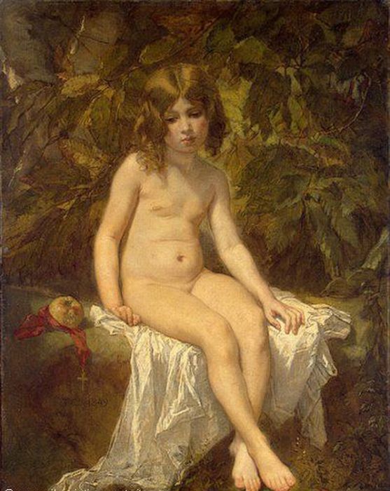 The Little Bather