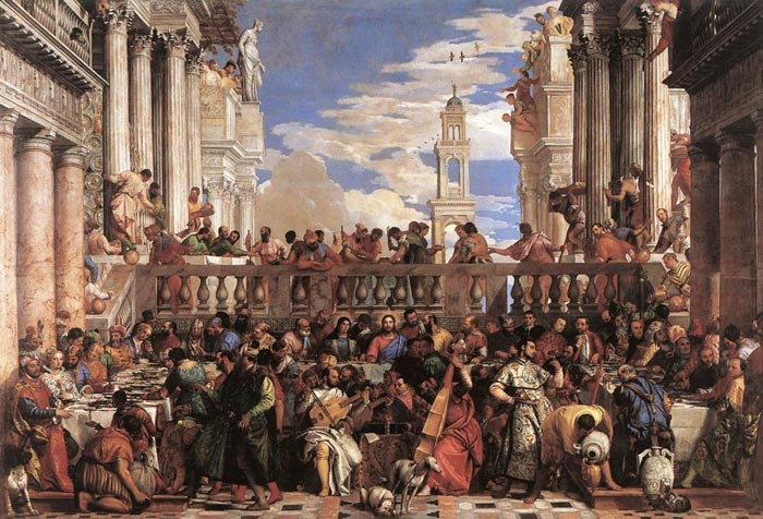 The Marriage At Cana, C.1563 - Click Image to Close