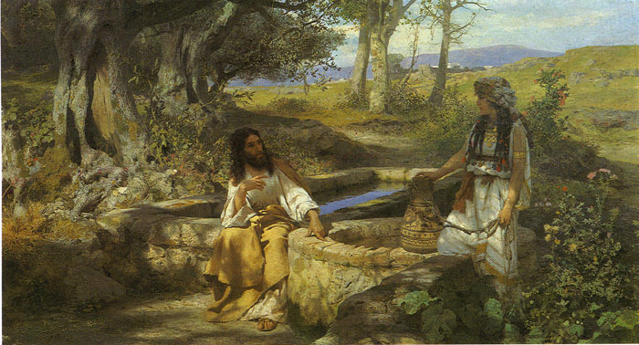 Christ And The Samaritan Woman, 1890