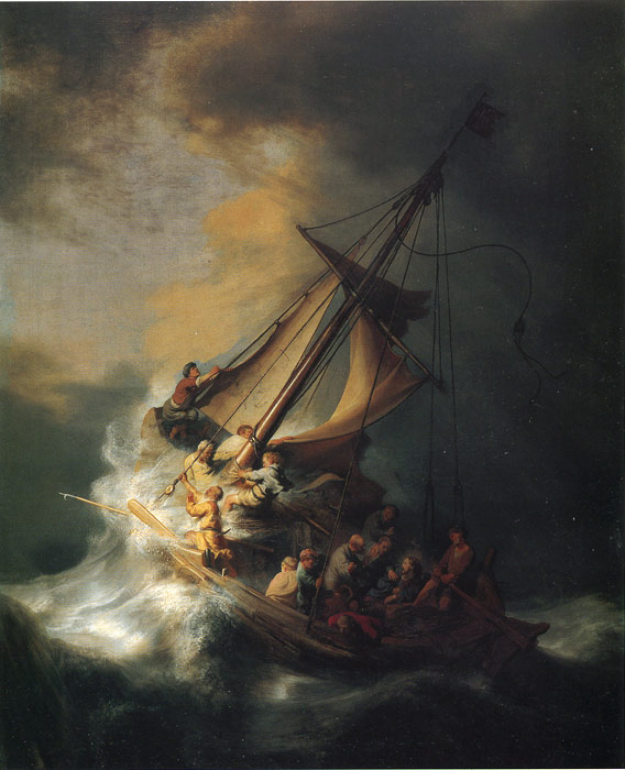 Christ In The Storm On The Lake Of Galilee, 1863