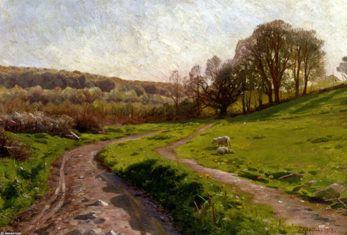 Monsted A Country Field