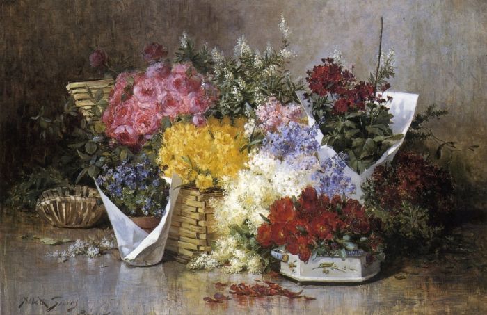 Floral Still Life, 1858