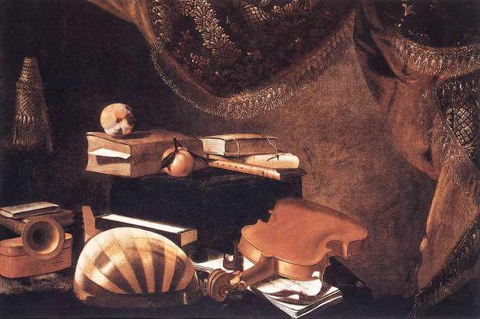 Still Life With Musical Instruments