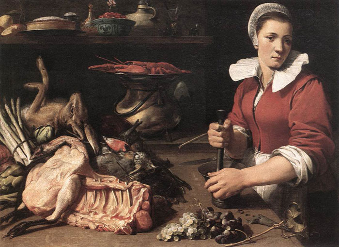 Cook With Food, 1630s