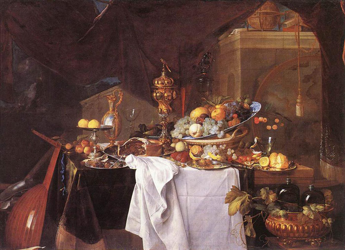 A Table Of Desserts, 1640