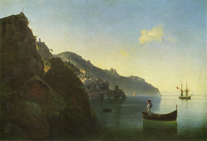 The Coast Near Amalfi, 1841