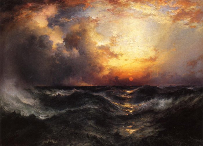 Sunset In Mid-Ocean, 1904