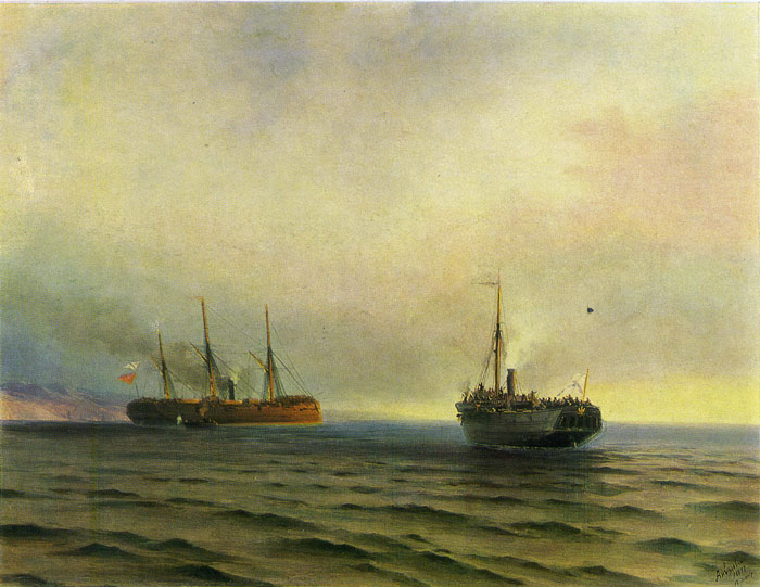 Capture Of The Turkish Transport Mersina, 1877