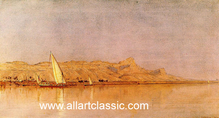 On The Nile, Gebel Shekh Hereedee, 1872