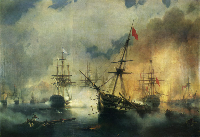 The Battle Of Navarino, 1846