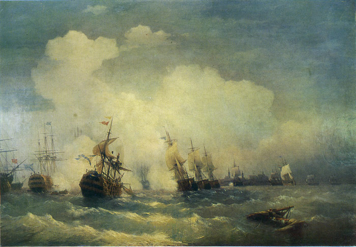 The Battle Of Revel, 1846