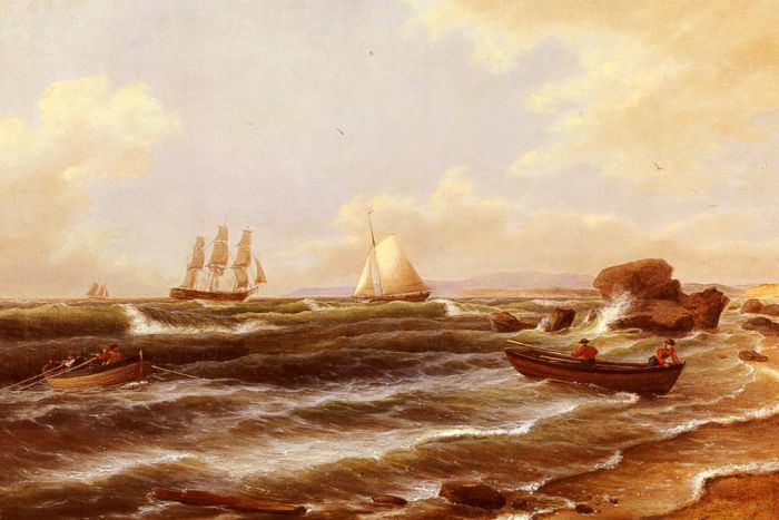 Going Ashore, 1843