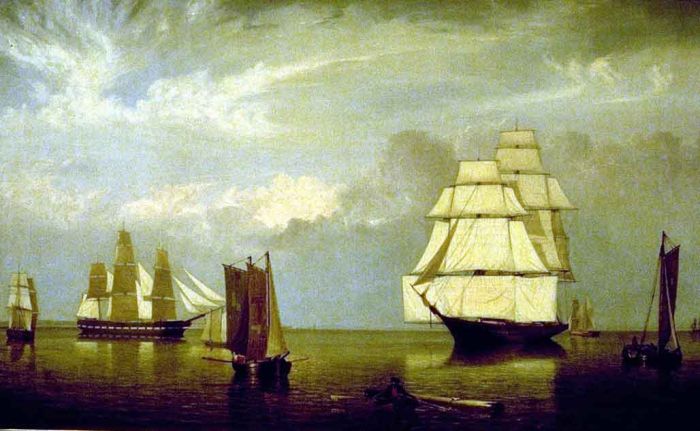 Salem Harbor, 1853