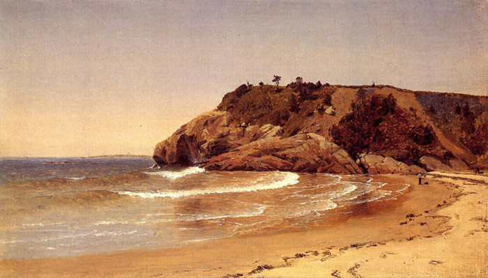 Manchester Beach, 1865 - Click Image to Close